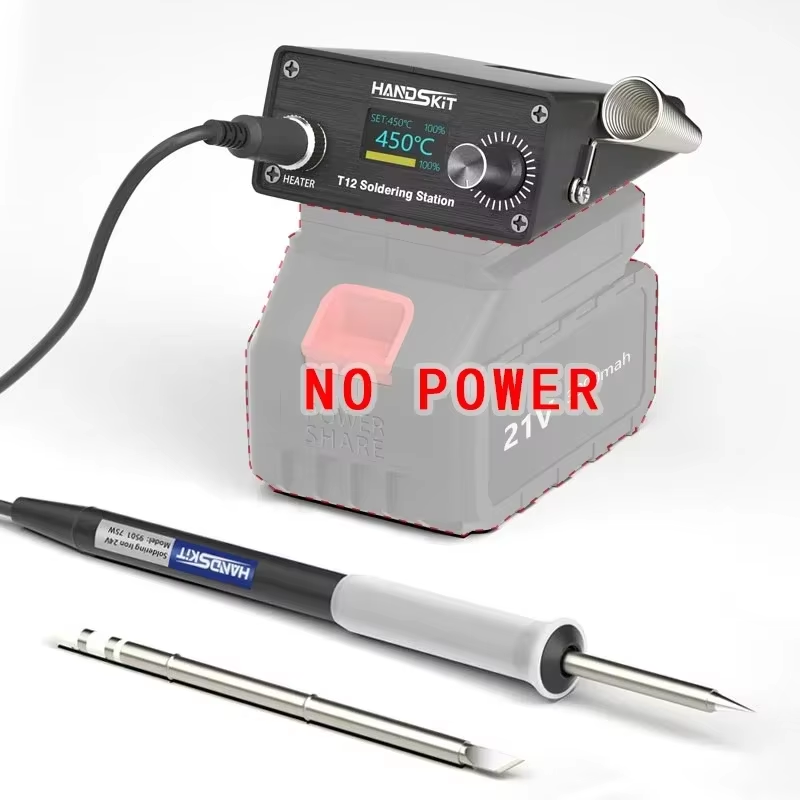 Power Tools Station - T12 Digital Soldering Station with LCD