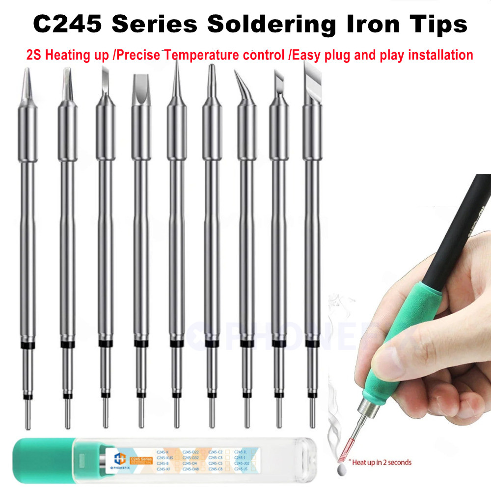 Power Tools Station - Soldering Iron Tips C245 C470 Lead