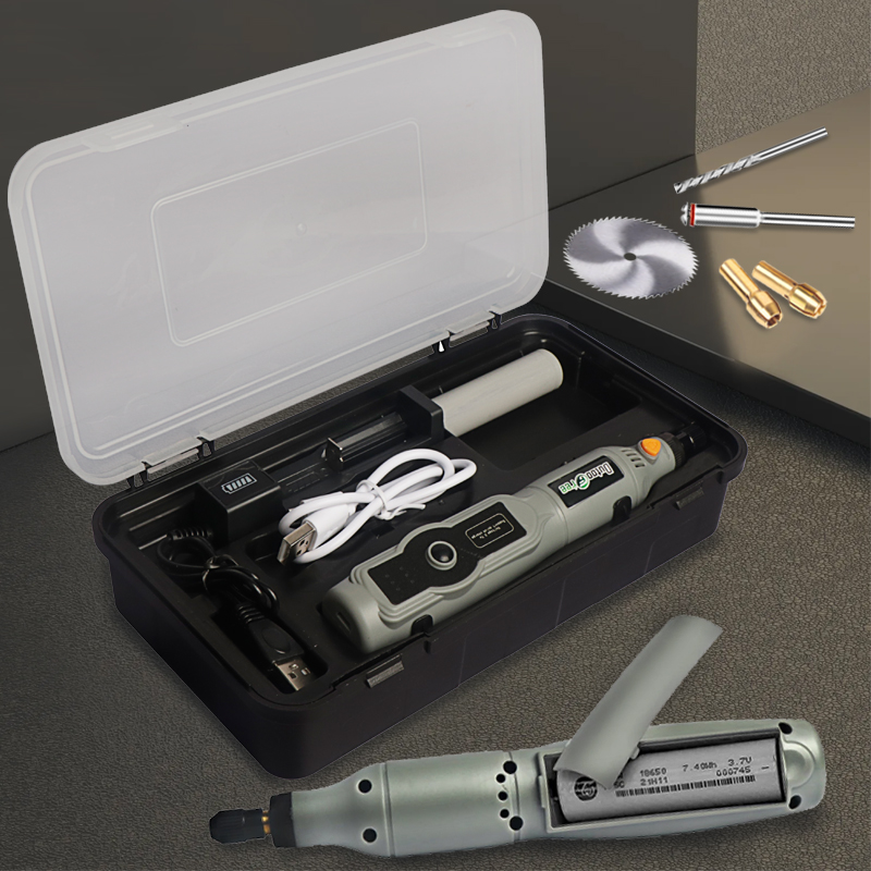 Power Tools Book - USB Cordless 3 Speed Mini Drill