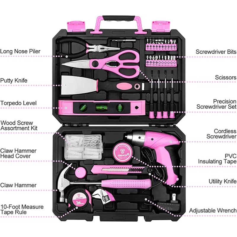 DEKO DKMT98-GP Pink 98 Piece T – Power Tools Catalogue Bewertung und Preis