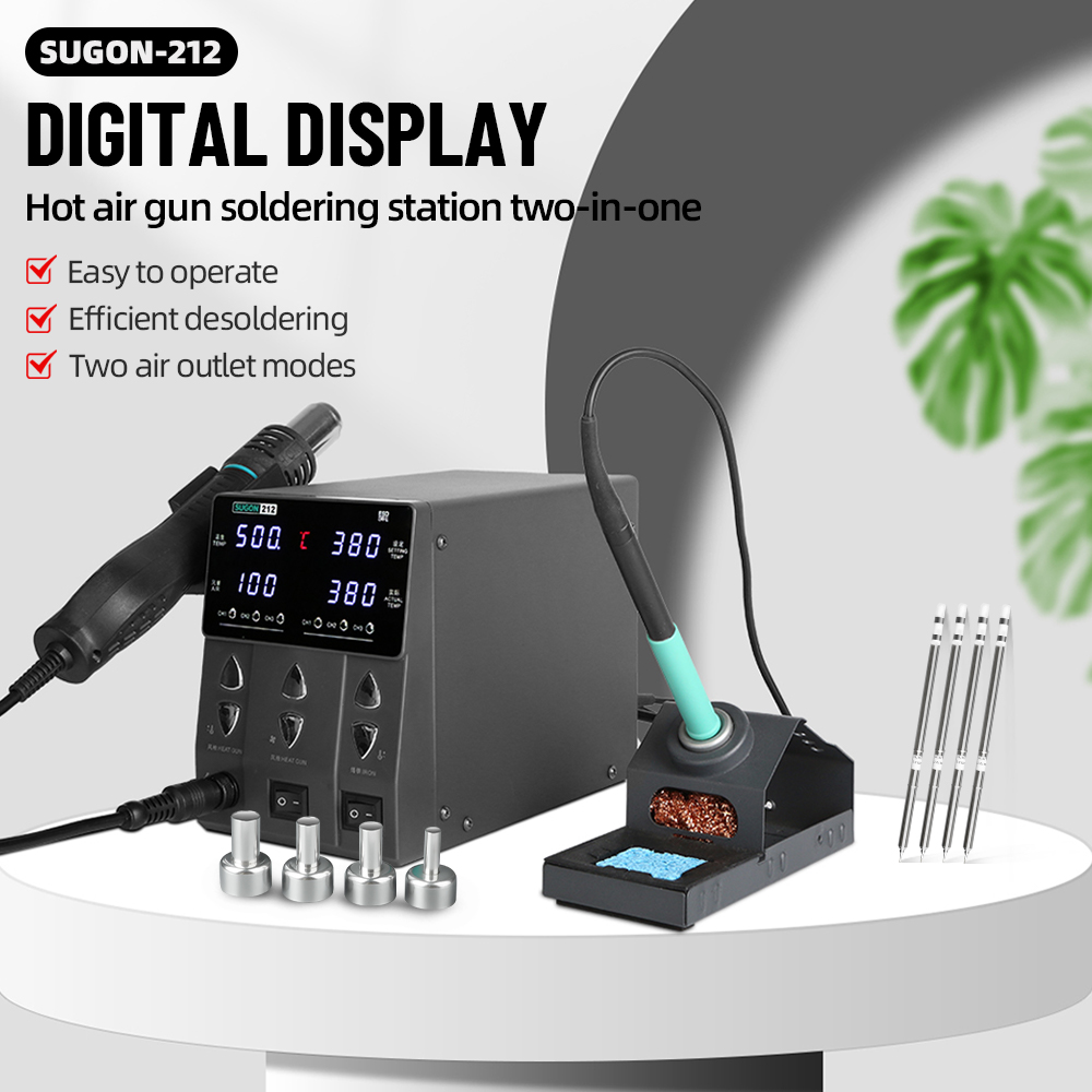 SUGON 212 760W 2-in-1 Solderin – Power Tools Station Bewertung und Preis