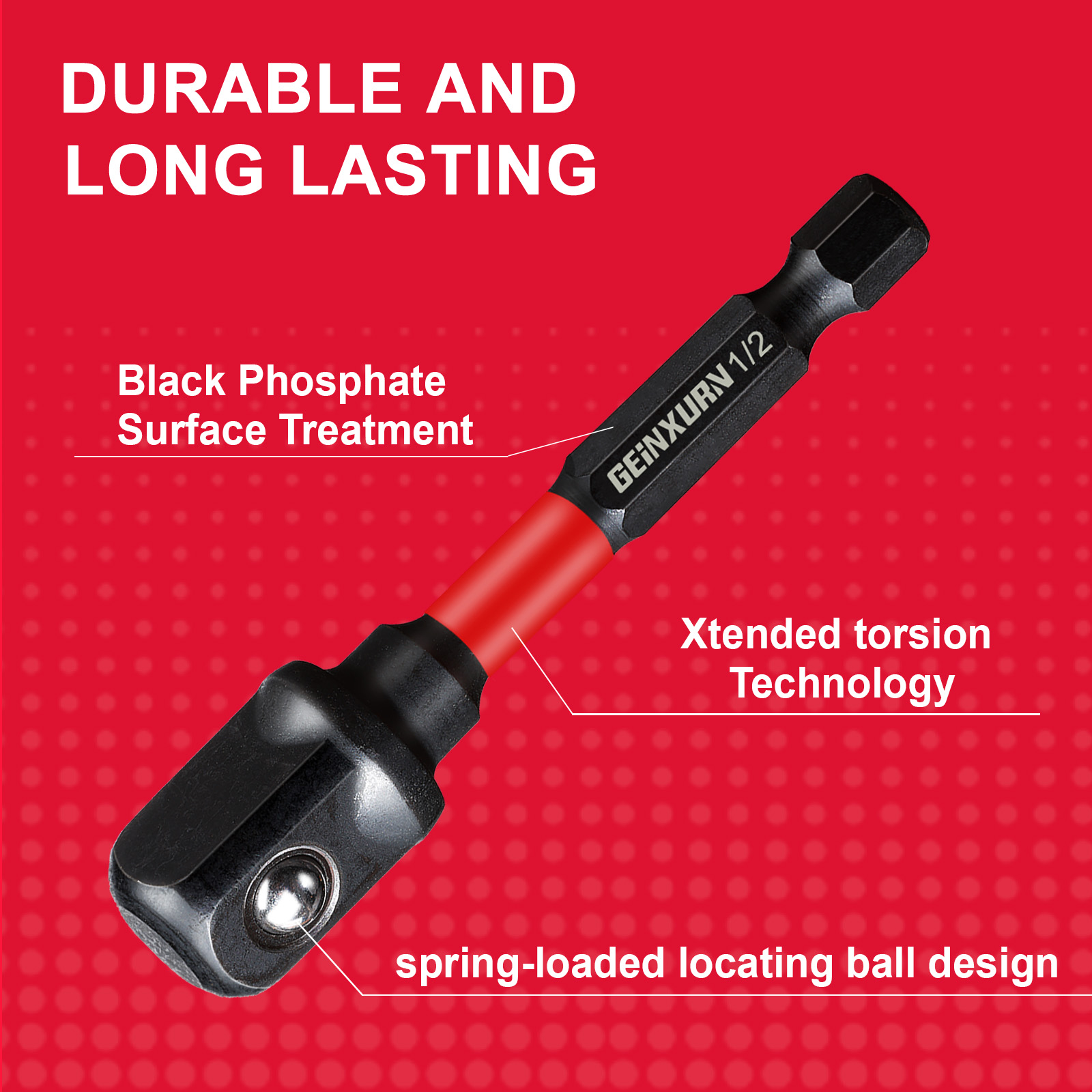 Geinxurn Impact Socket Adapter – Power Tools Impact Wrench Bewertung und Preis