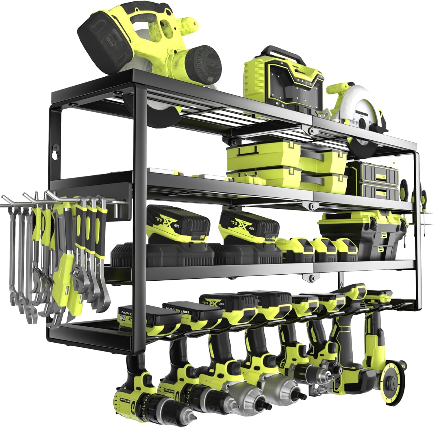 4 Layer Wall Mount Power Tool  – Power Tools Station Bewertung und Preis
