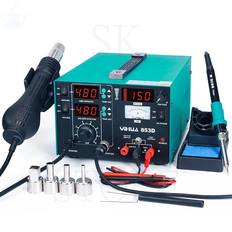 YIHUA 853D 1A 2A Soldering Iro – Power Tools Station Bewertung und Preis