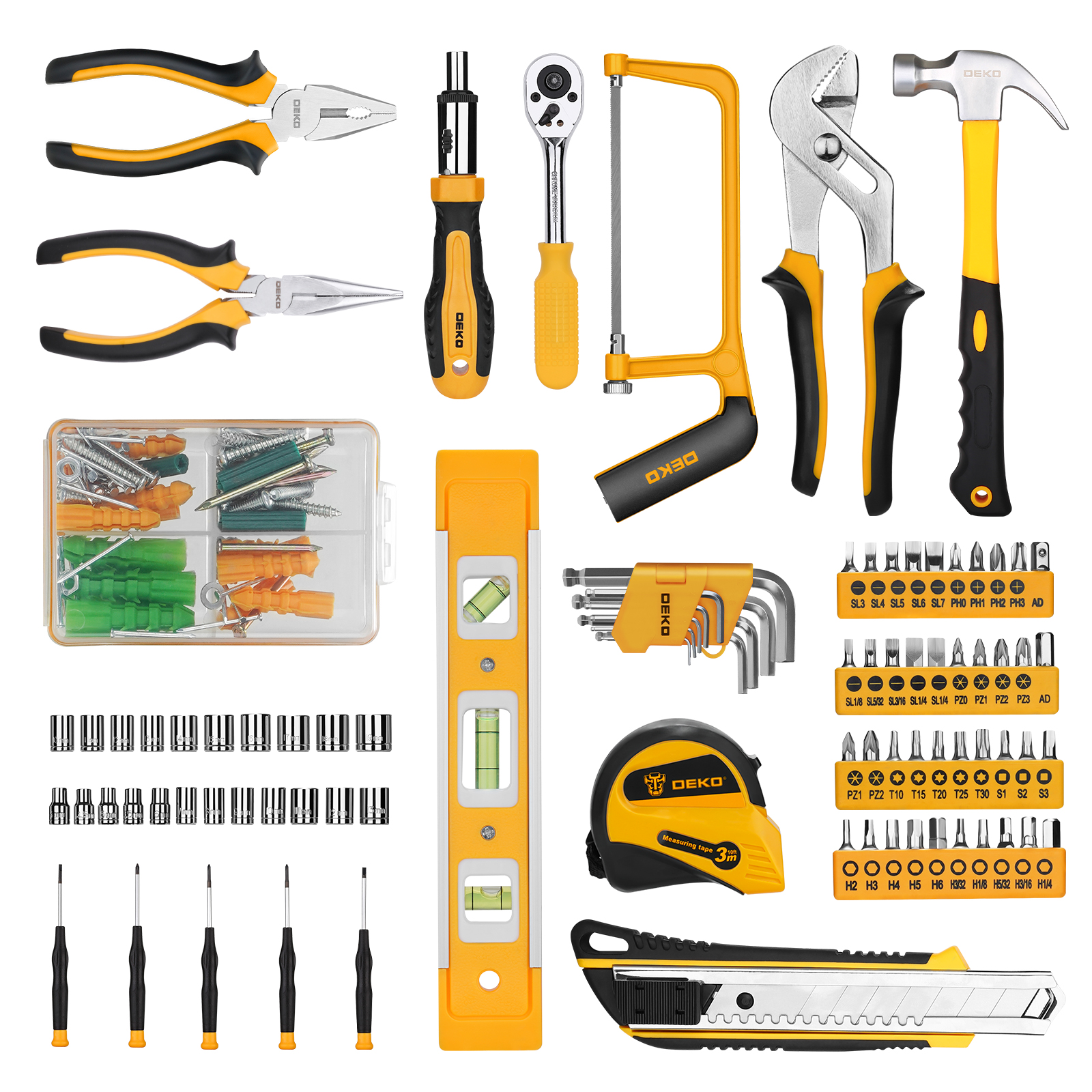 DEKO 228Pcs Socket Wrench Auto – Power Tools Catalogue Bewertung und Preis