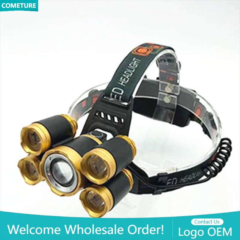 5LED T6 Head Lamp Zoom Flashli – Power Tools Zoom Bewertung und Preis
