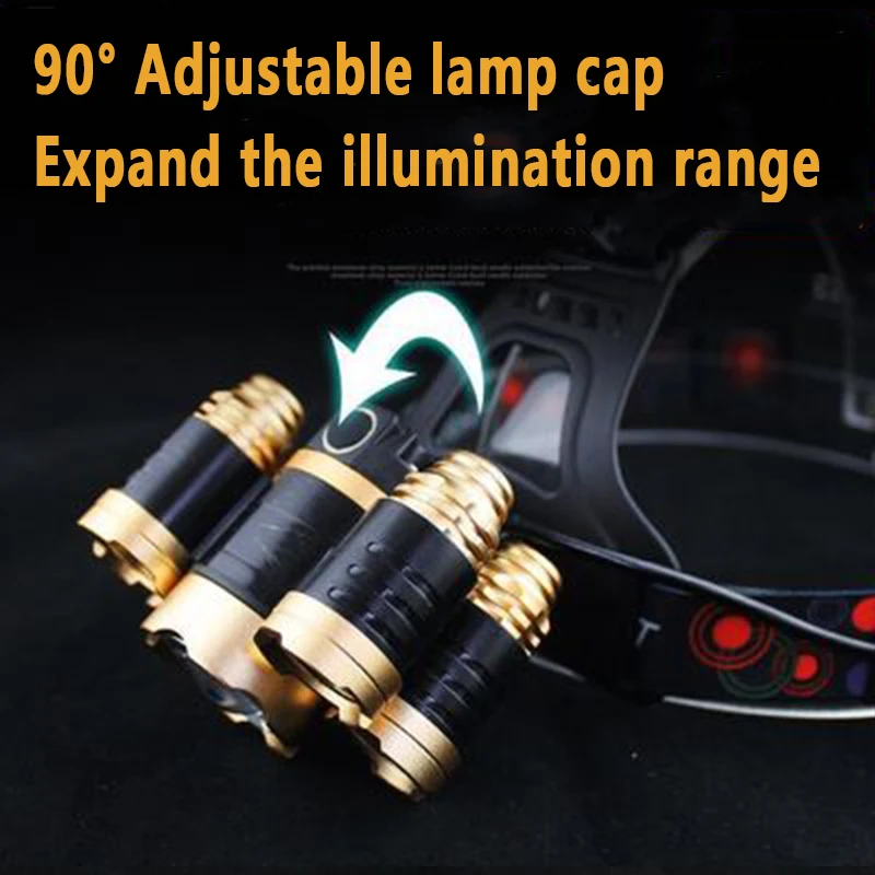 5LED T6 Head Lamp Zoom Flashli – Power Tools Zoom Bewertung und Preis