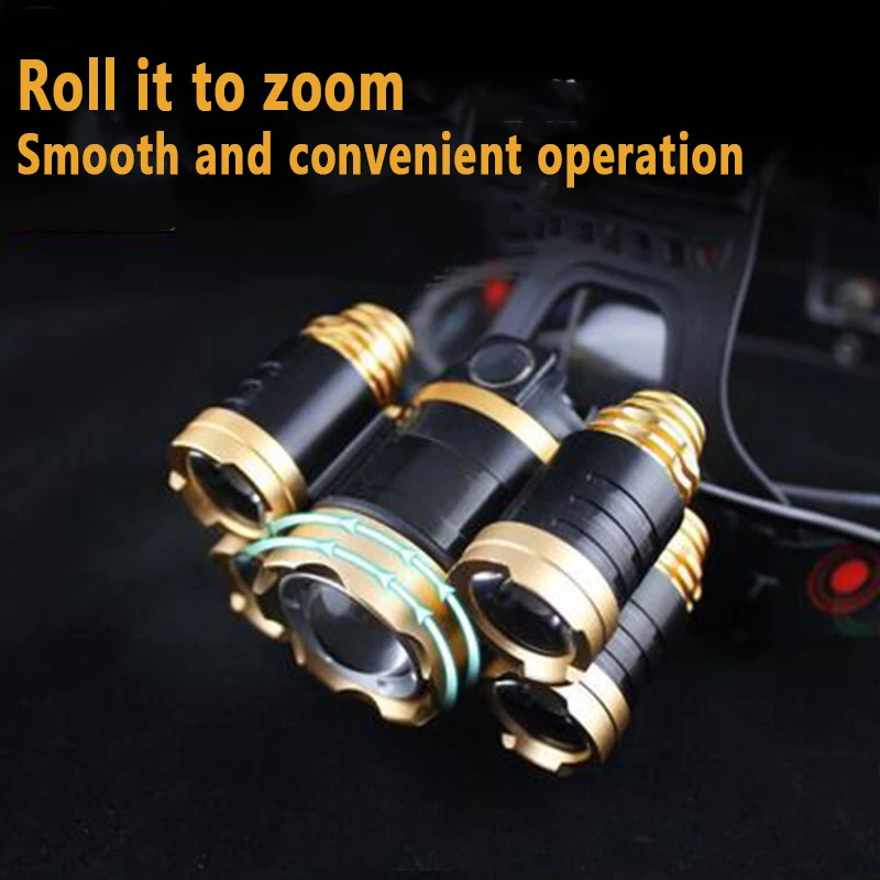 5LED T6 Head Lamp Zoom Flashli – Power Tools Zoom Bewertung und Preis