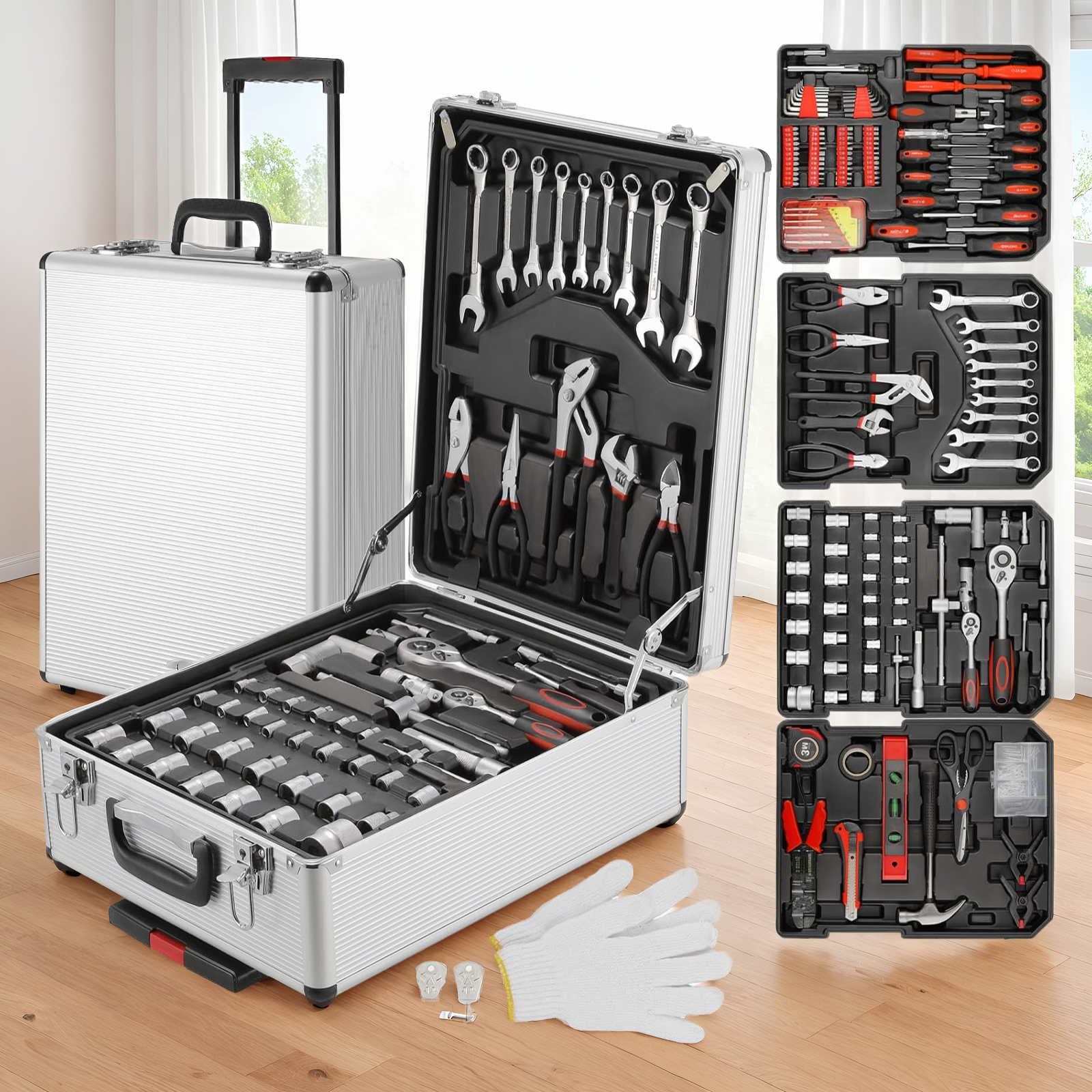 799pcs Tool Kit,Tool Trolley C – Power Tools Catalogue Bewertung und Preis
