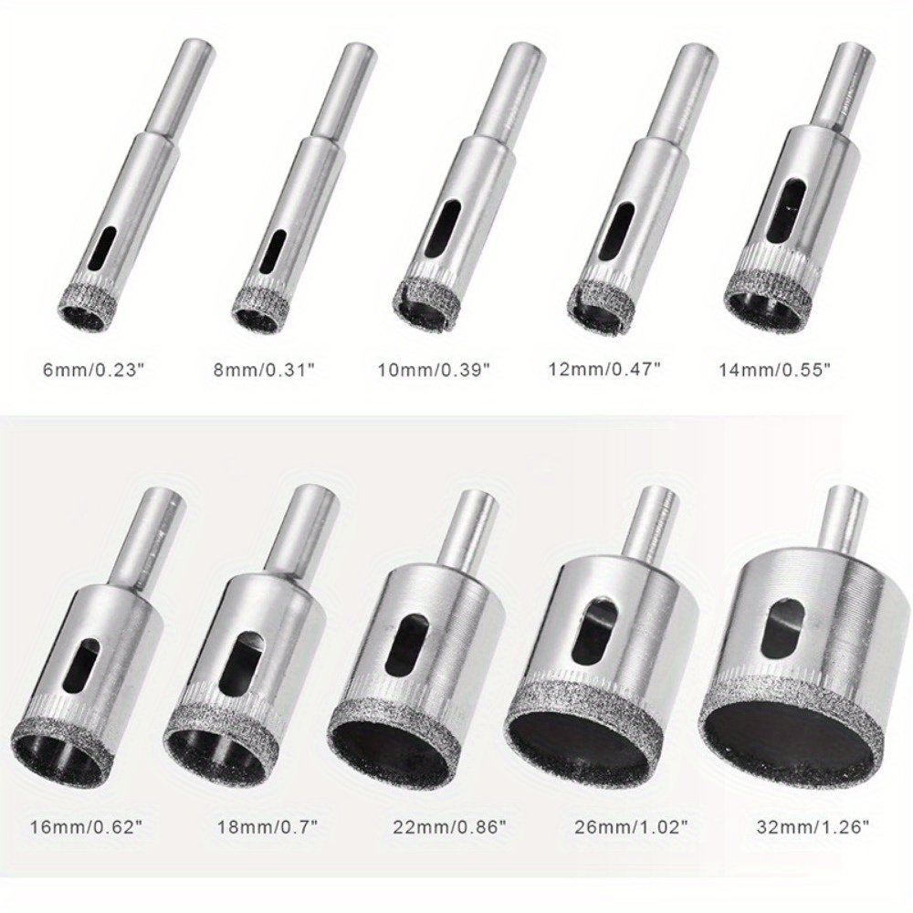 10 Piece Diamond Coated Drill  – Power Tools For Sale Bewertung und Preis