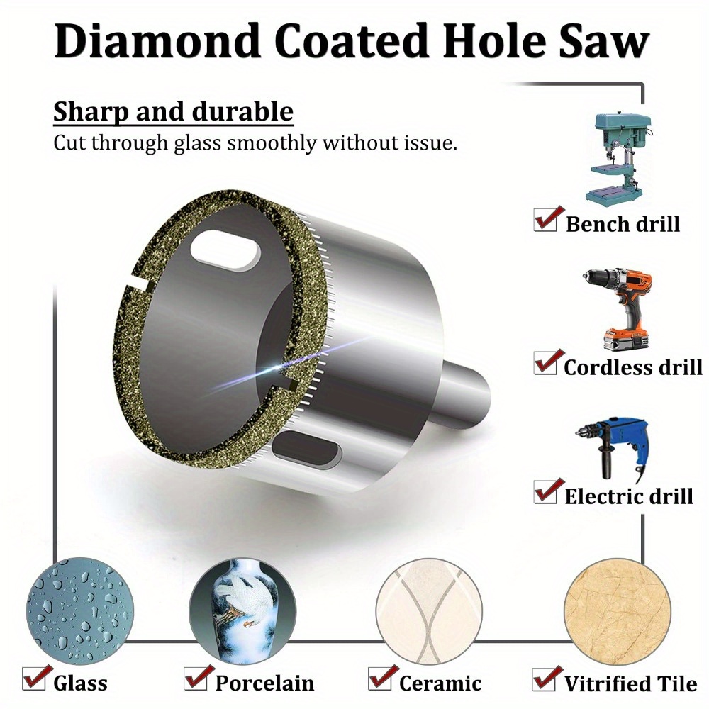 10 Piece Diamond Coated Drill  – Power Tools For Sale Bewertung und Preis