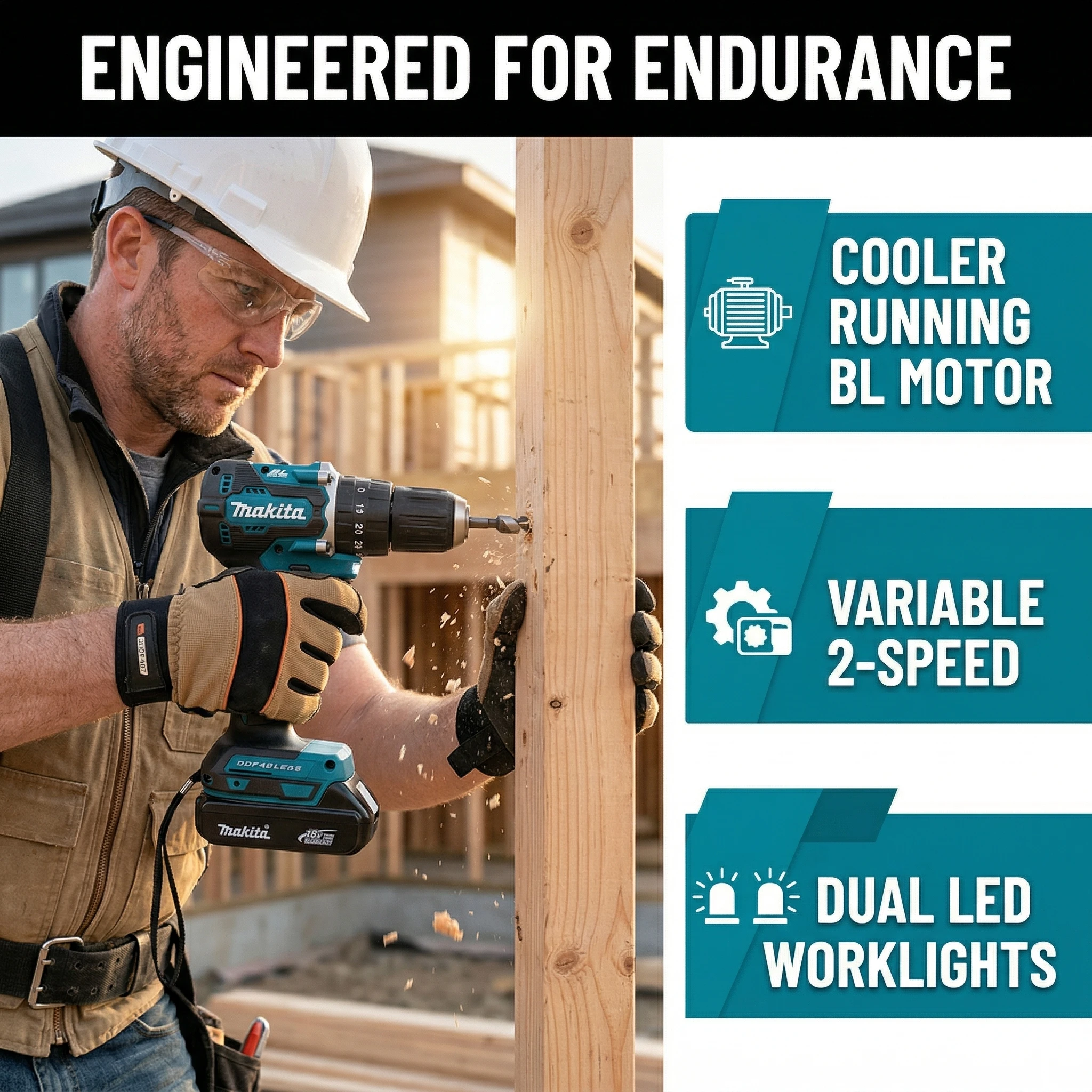 Makita DDF487 Cordless Driver  – Power Tools Brand Bewertung und Preis