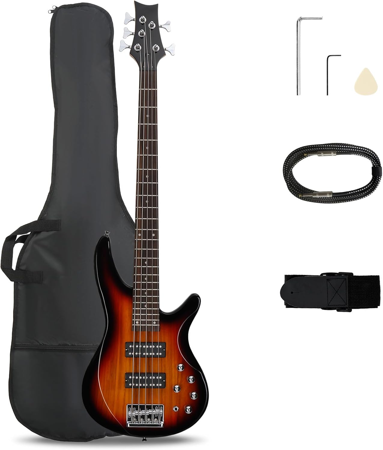 5-String Electric Bass Guitar, – Power Tools Kit Set Bewertung und Preis