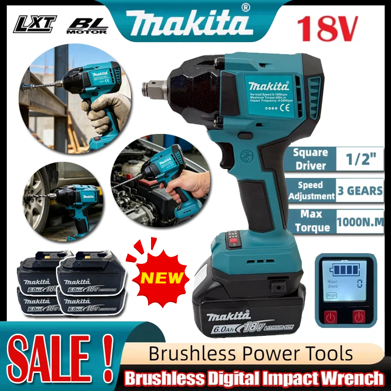 Makita Brushless Digital Displ – Power Tools Impact Wrench Bewertung und Preis