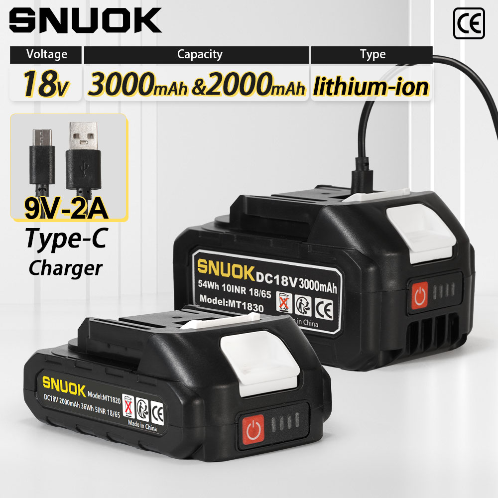 SNUOK 18V electric tool batter – Power Tools Brand Bewertung und Preis