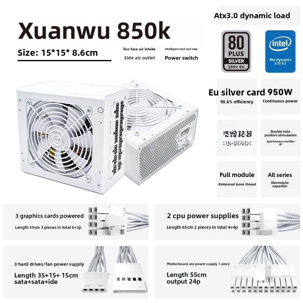 Host power supply 850k stable  – Zero Power Tools Bewertung und Preis
